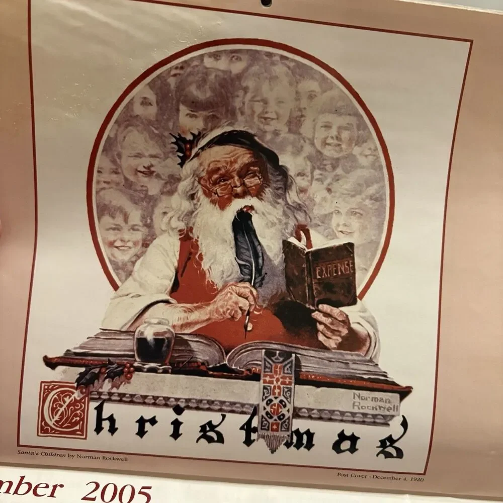 Lot Calendars Norman Rockwell Art Native American 1997-2011 Ephemera Junk Journa